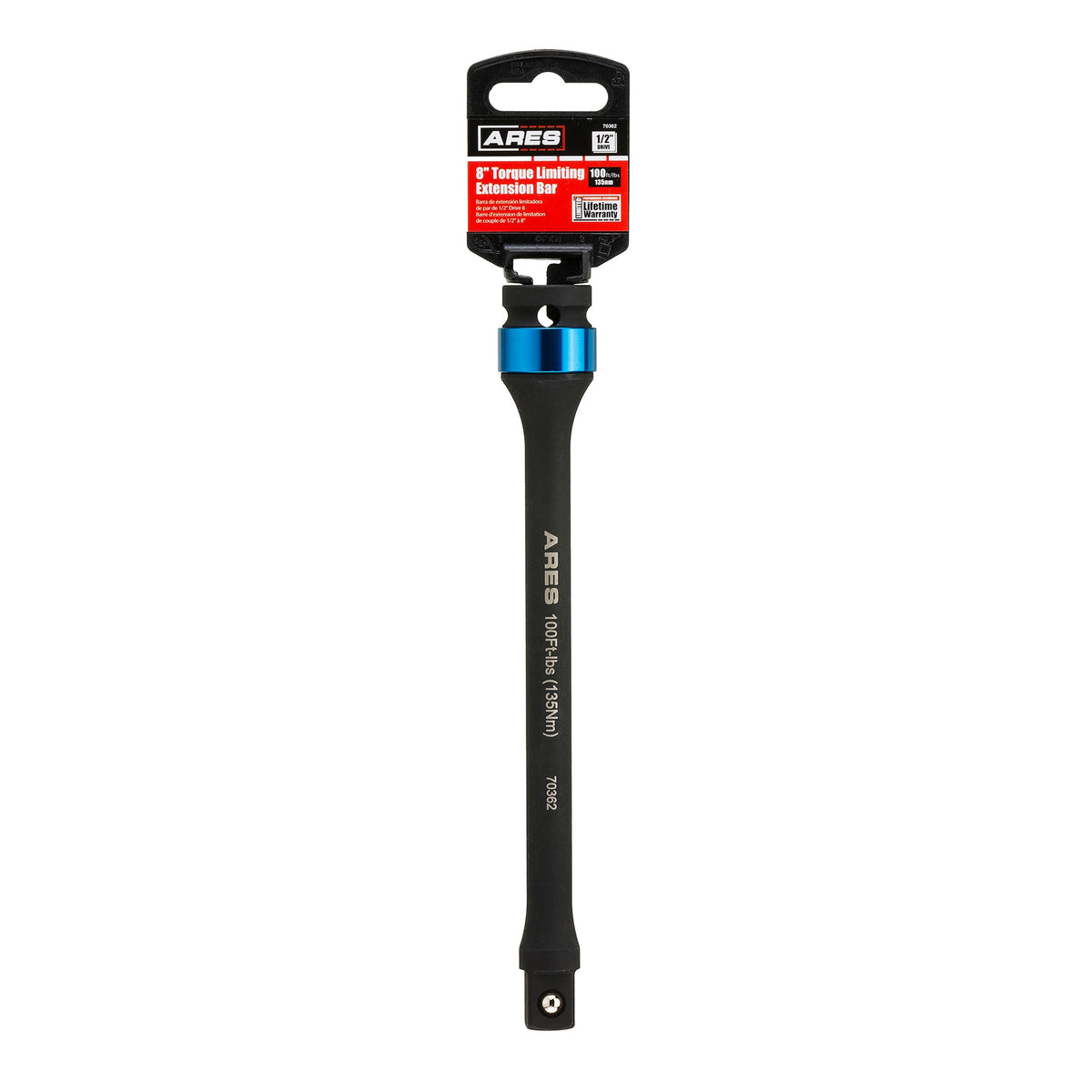 ARES 70362 - 100 ft-lb Torque Limiting Extension Bar