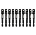 ARES 70387 - 10-Piece 3/8-Inch Drive 3-Inch Impact Grade Socket Adapter Set