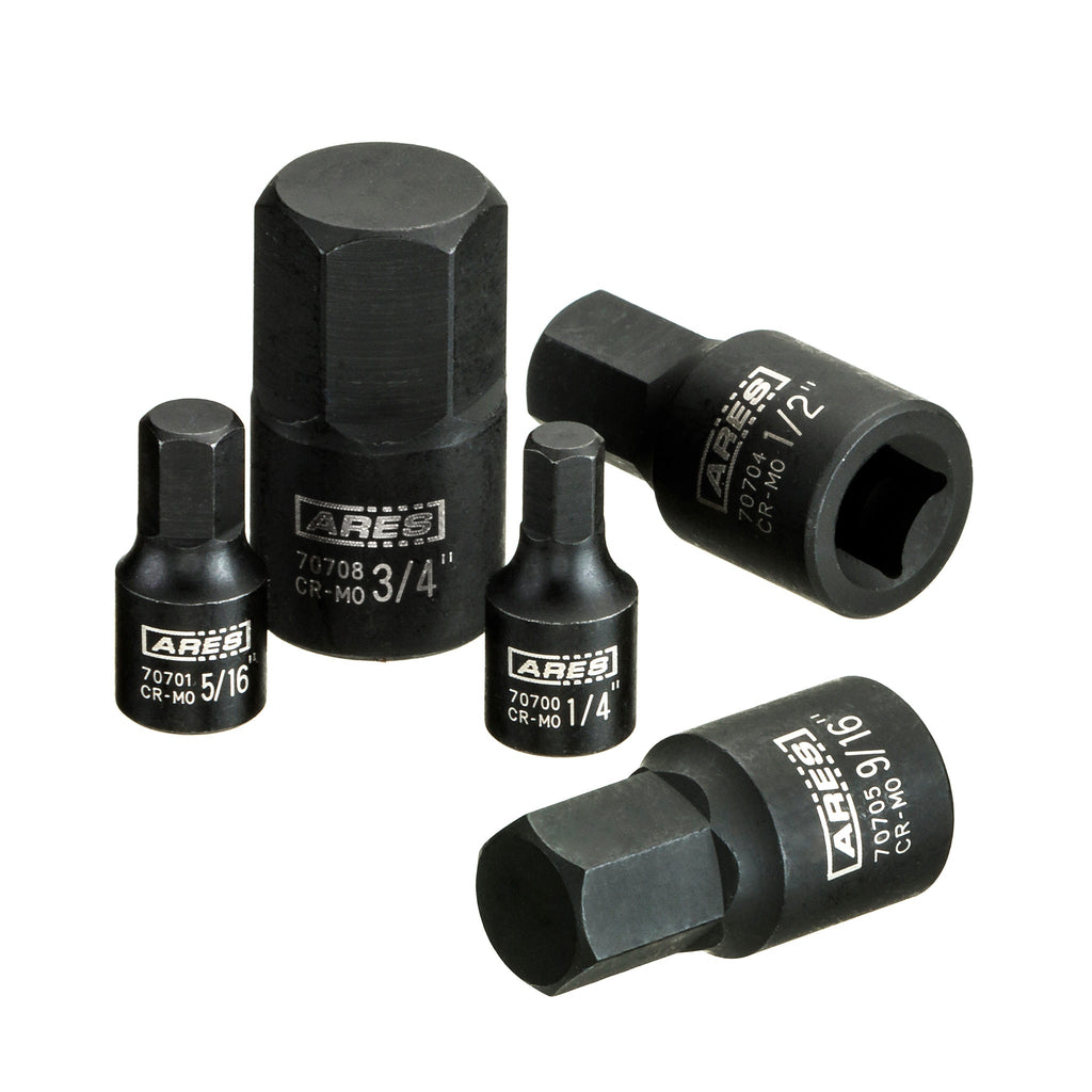 ARES 70496 - 9-Piece SAE Impact Hex Driver Set