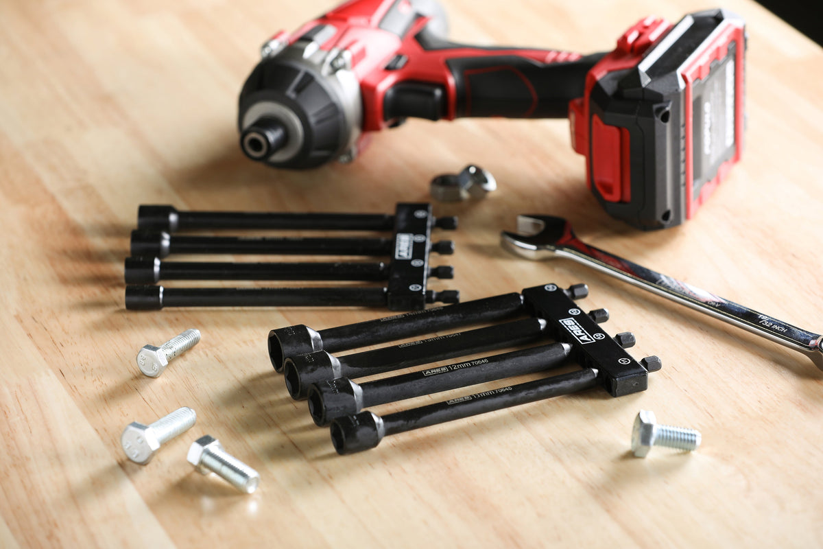 ARES 70640 - 8-Piece Metric Magnetic Impact Nut Driver Set