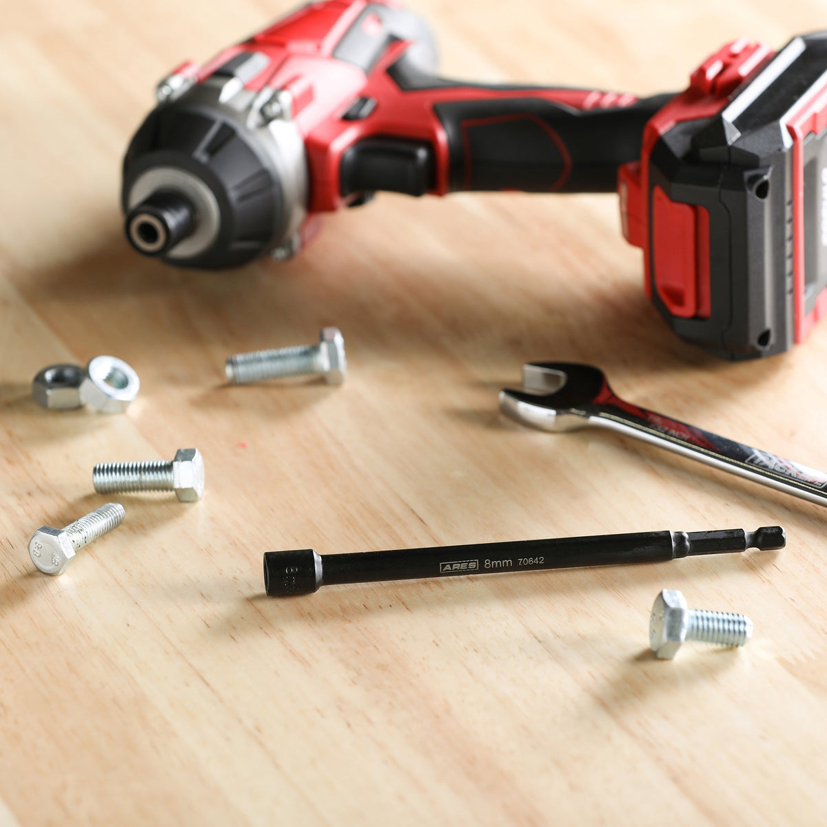 ARES 70642 - 8mm Magnetic Impact Nut Driver