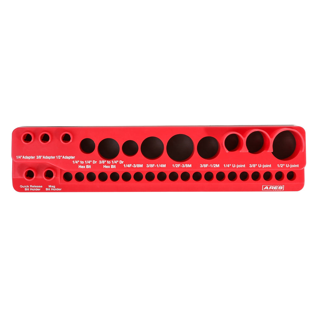 ARES 70750 - 34-Piece Magnetic Socket Accessory Holder
