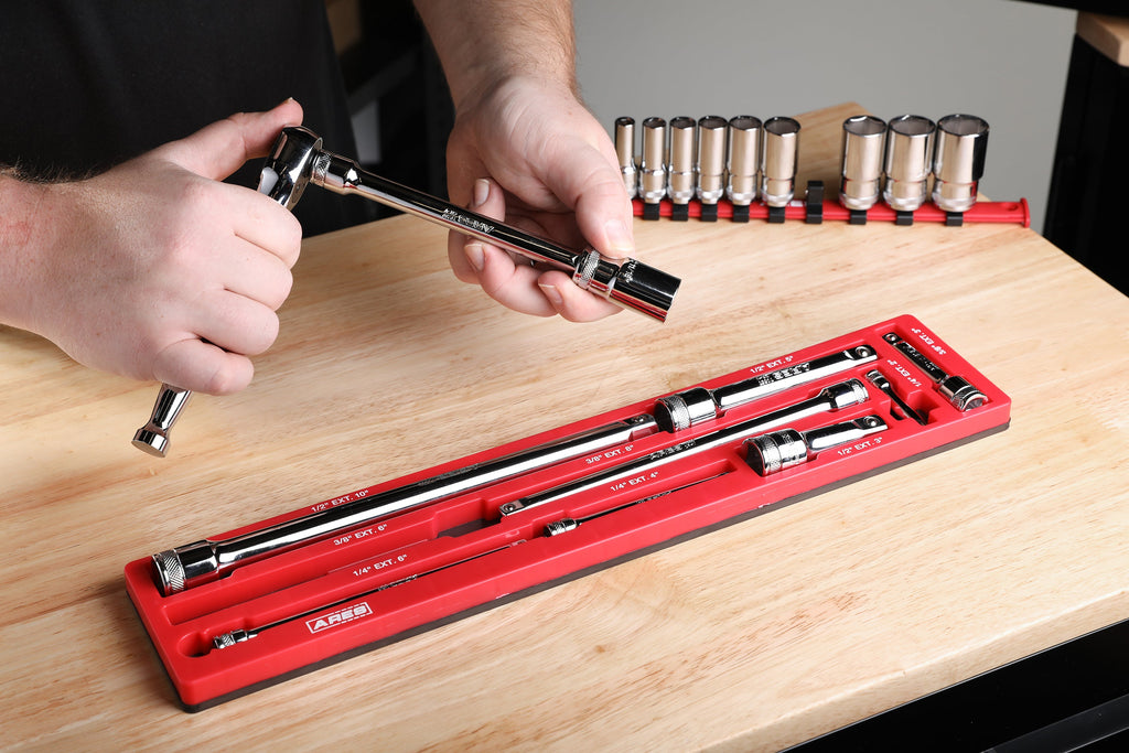 ARES 70753 - 9-Piece Extension Bar Set