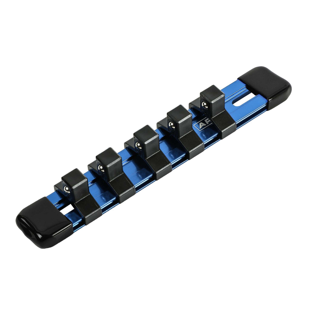 ARES 60065 - 3/8-Inch Drive Blue 6-Inch Socket Organizer
