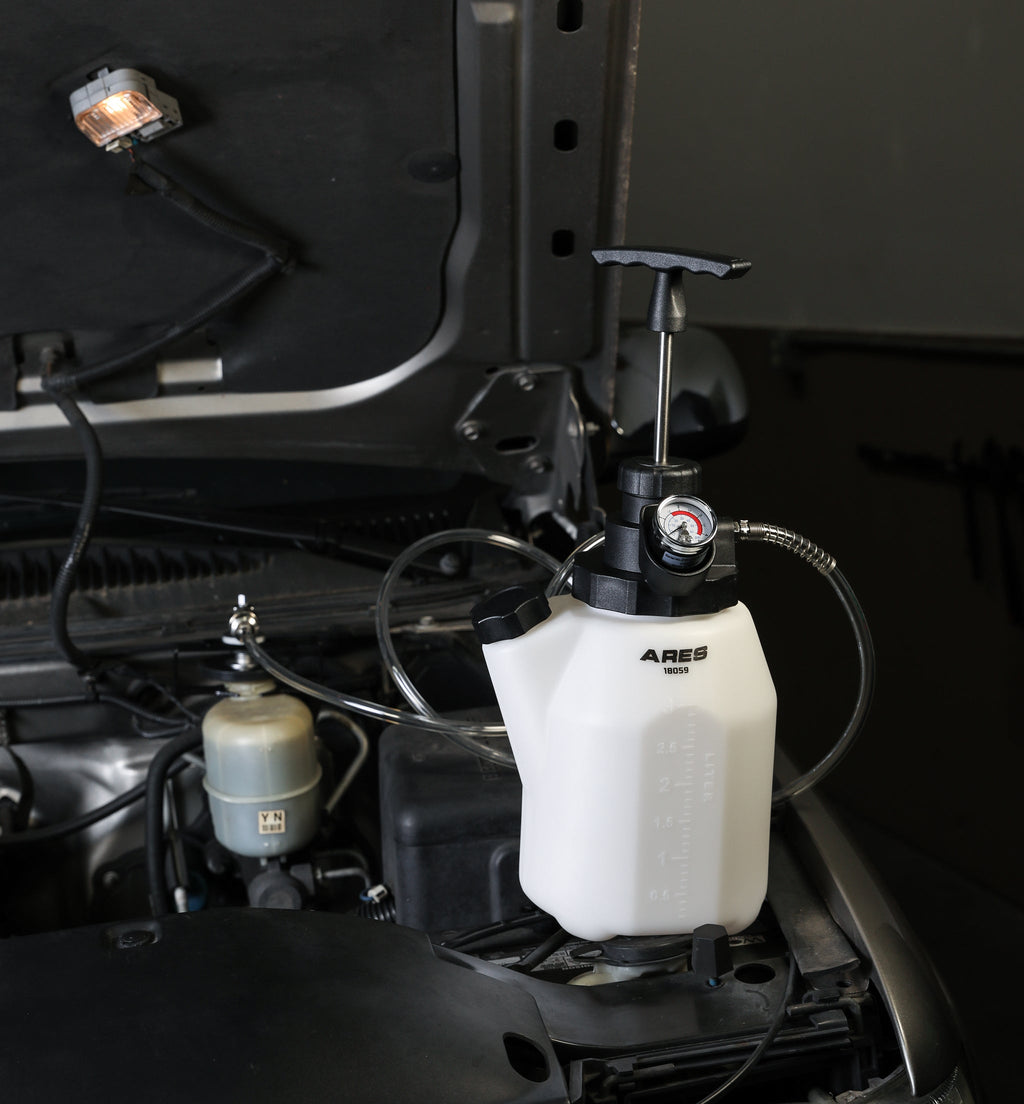 ARES 18036 - 3-Liter Manual Brake Fluid Pressure Bleeder Set