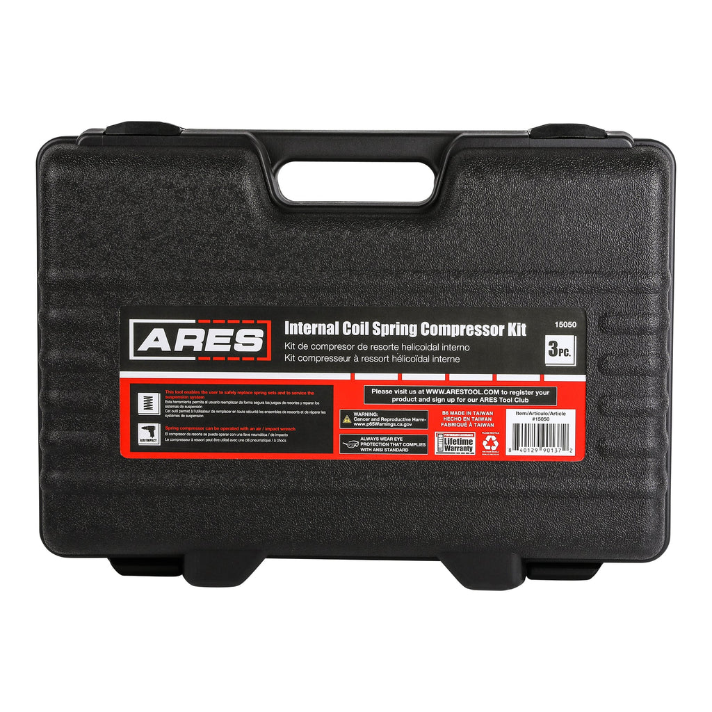 ARES 15050 - 3-Piece Internal Coil Spring Compressor Kit