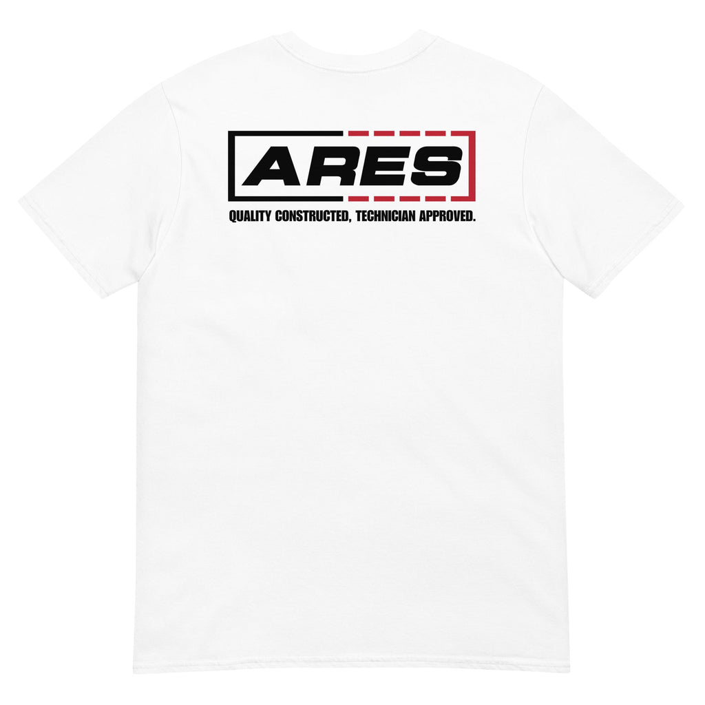 ARES Classic White Logo Tee